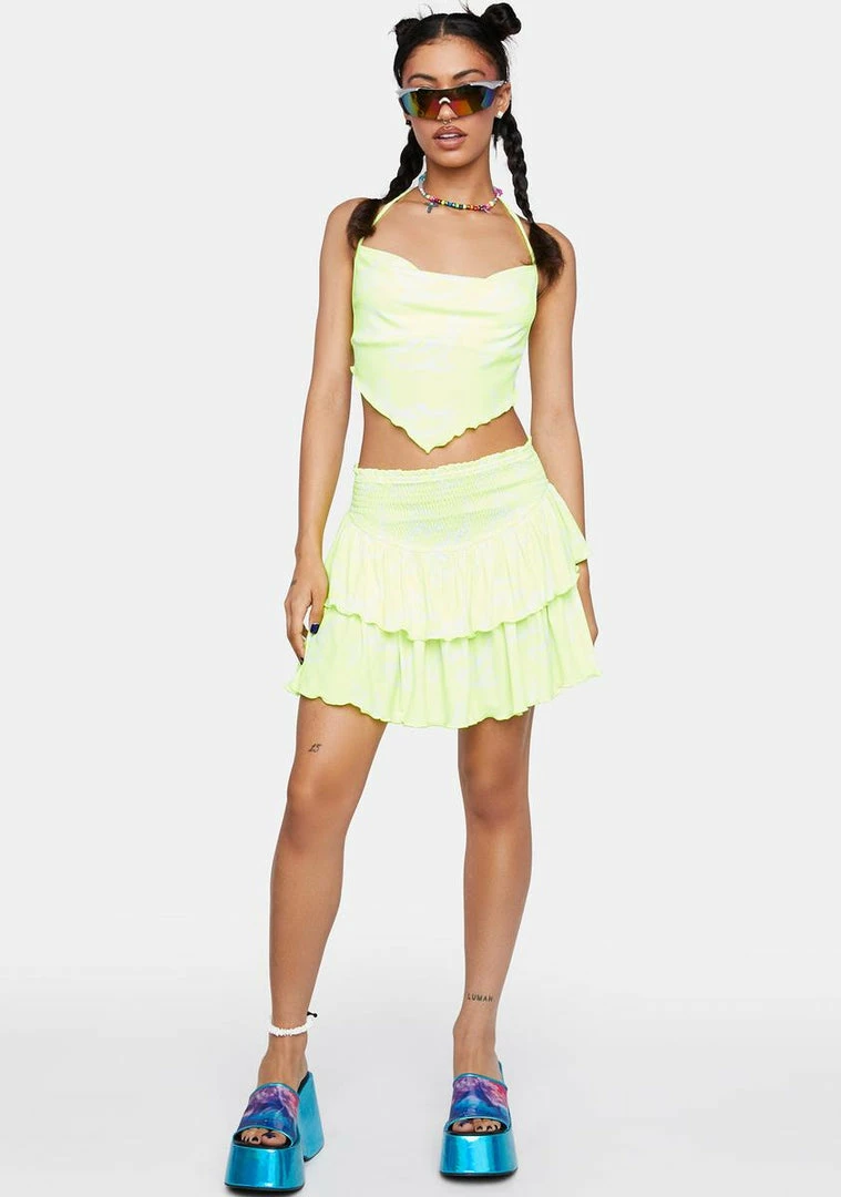 Promo ๐คฉ Elsie & Fred Flipper Layered Ruffle Mini ๐ Skirt ๐ 5 Elsie & Fred Flipper Layered Ruffle Mini Skirt