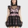 Best Pirce ๐ Unholy Rehearsal Party Mini ๐ Dress ๐งจ 2 Unholy Rehearsal Party Mini Dress