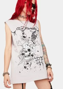 Ed Hardy Muscle Tank Top Tops