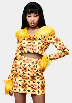 Cheap โญ Elsie & Fred Fran Velour A-Line Mini ๐ Skirt ๐ 7 Elsie & Fred Fran Velour A-Line Mini Skirt