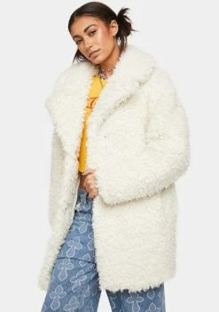 Noize Outerwear Jackie Faux Fur Coat