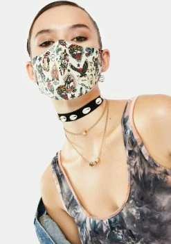 Ed Hardy Flashboard Face Mask Face Masks