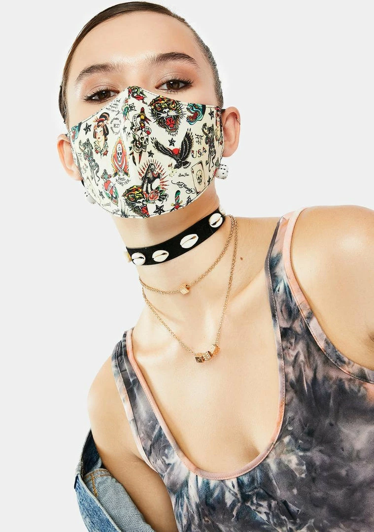 Best Pirce π₯ Ed Hardy Flashboard Face Mask Face Masks π 2 Ed Hardy Flashboard Face Mask Face Masks