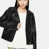 Top 10 ๐ Noize Outerwear Ivana Vegan Leather Moto Jacket ๐งจ 1 Noize Outerwear Ivana Vegan Leather Moto Jacket