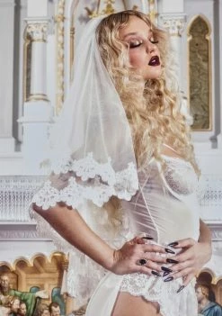 Cheap ๐ฅฐ Unholy Headpieces Wayward Love Veil Headpiece ๐ฏ 7 Unholy Headpieces Wayward Love Veil Headpiece