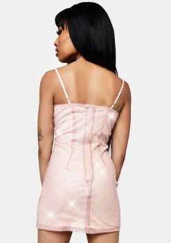 Elsie & Fred Dresses Thirsty Glitter Cami Mini Dress