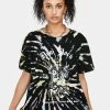 Coupon 🎁 Ed Hardy Black Tie Dye Tee Tops 🛒 1 Ed Hardy Black Tie Dye Tee Tops