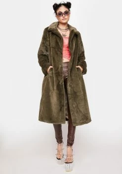 Noize Outerwear Jolene Faux Fur Coat