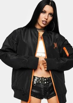 Ed Hardy Death Before Dishonor Bomber Jacket