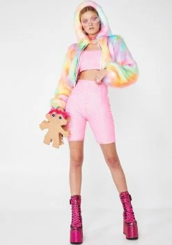 New π₯ Elsie & Fred Pacific Palisades Glitter Cycling Shorts Bottoms π― 8 Elsie & Fred Pacific Palisades Glitter Cycling Shorts Bottoms