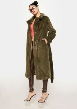 Noize Outerwear Jolene Faux Fur Coat