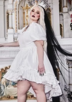 Unholy Deeply Devoted Taffeta Dress