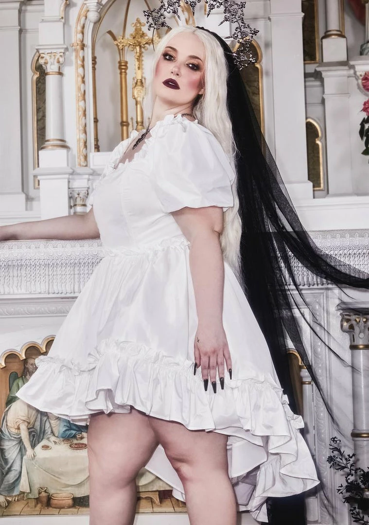 Best reviews of โญ Unholy Deeply Devoted Taffeta ๐ Dress ๐ 4 Unholy Deeply Devoted Taffeta Dress