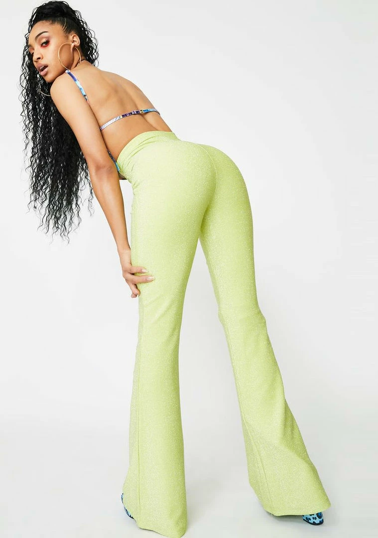Cheapest ๐ฏ Elsie & Fred Vegas Green Glitter Flares ๐ 6 Elsie & Fred Vegas Green Glitter Flares