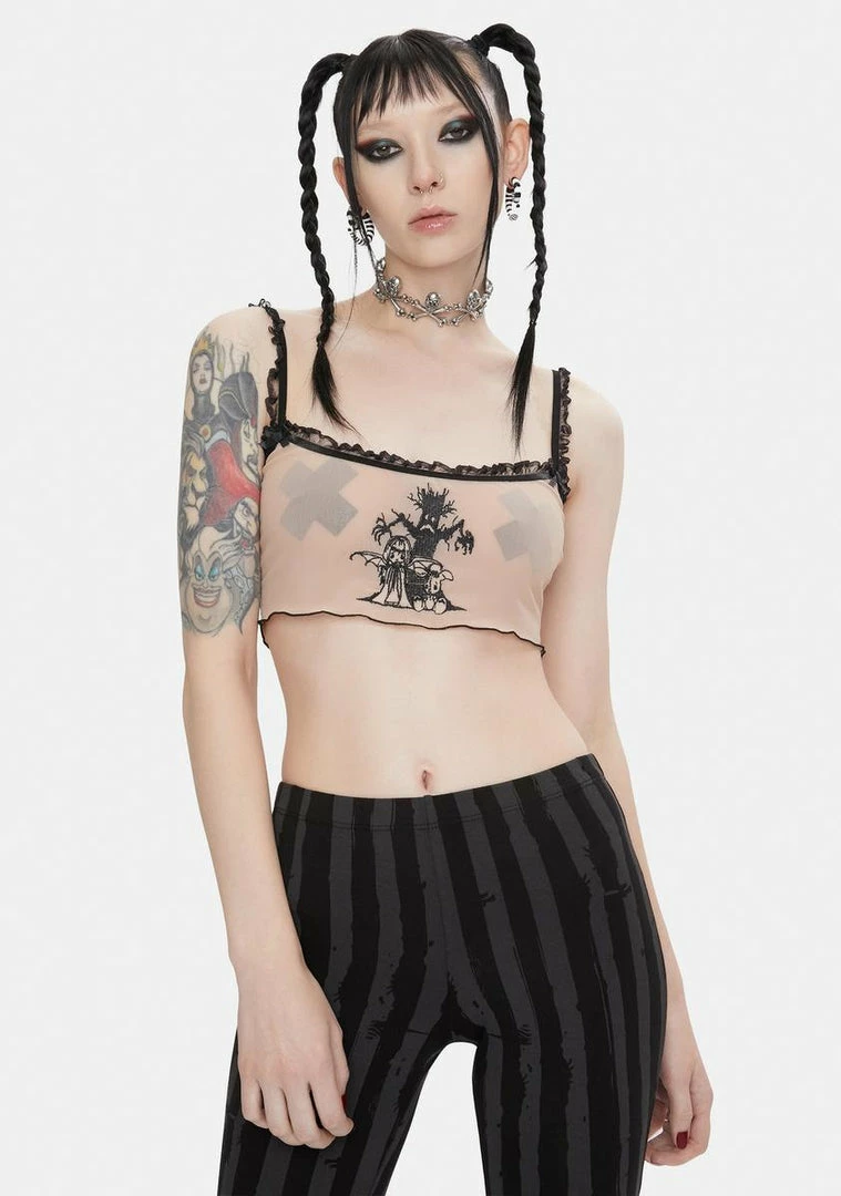Buy โ DAMAGE X Yenta Yen Nude Mesh Top ๐ 3 DAMAGE X Yenta Yen Nude Mesh Top