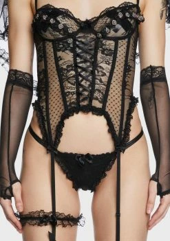 Unholy Midnight Honeymoon 5-Piece Lingerie Set