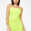 Best reviews of ๐งจ Elsie & Fred Carrie Lime Ruched Mini ๐ Dress ๐งจ 2 Elsie & Fred Carrie Lime Ruched Mini Dress