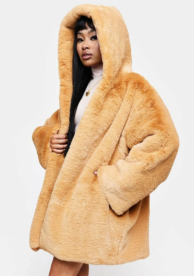 Best Pirce ๐ Elsie & Fred Lil Kim Luxury Super Faux Fur ๐งฅ Coat Faux Fur ๐งฅ Coats ๐ 3 Elsie & Fred Lil Kim Luxury Super Faux Fur Coat Faux Fur Coats