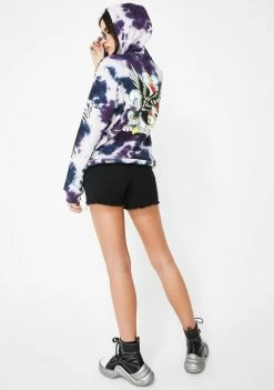 Best Pirce ๐ Ed Hardy Eagle Tie Dye Hoodie Tops ๐ฅฐ 9 Ed Hardy Eagle Tie Dye Hoodie Tops