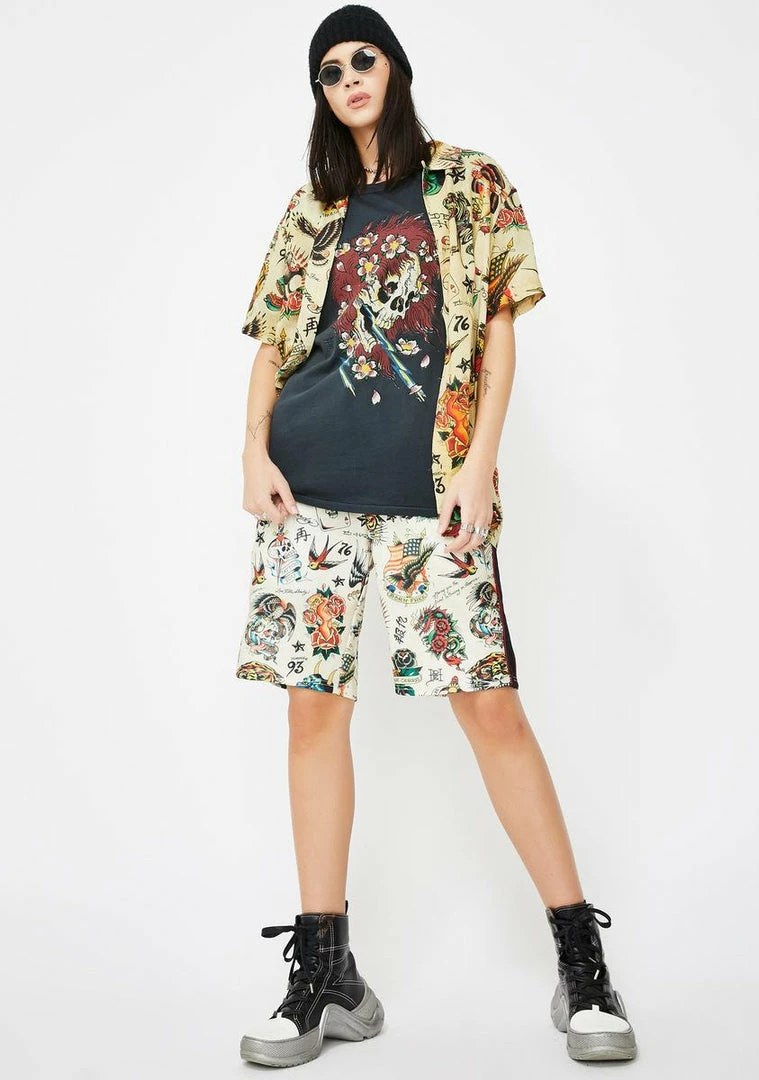 Promo β Ed Hardy Tops Skull Archive Graphic Tee π 5 Ed Hardy Tops Skull Archive Graphic Tee