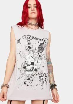 Ed Hardy Muscle Tank Top Tops