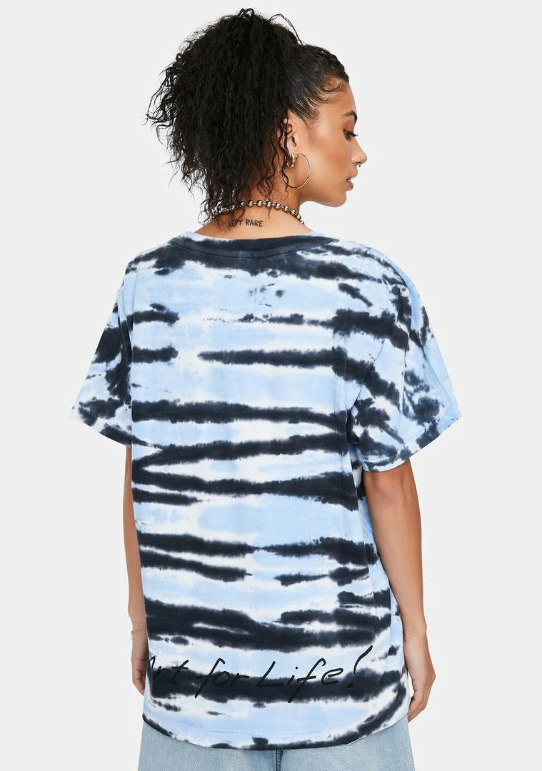 Buy ⌛ Ed Hardy Tops Blue Tie Dye Tee ✔️ 6 Ed Hardy Tops Blue Tie Dye Tee