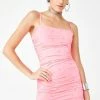 Best Sale β Elsie & Fred Carrie Pink Ruched Mini π Dress π 2 Elsie & Fred Carrie Pink Ruched Mini Dress