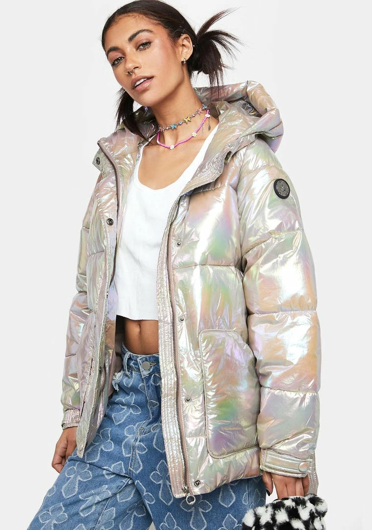 Outlet โ๏ธ Noize Outerwear Tanzanite Bonita Puffer Jacket ๐ 4 Noize Outerwear Tanzanite Bonita Puffer Jacket