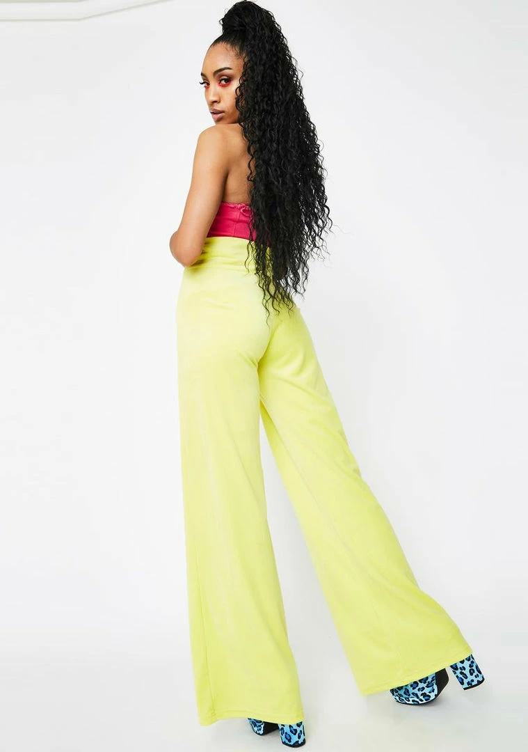 Promo π₯° Elsie & Fred Bottoms Riot Velour Wide Leg Pants π 6 Elsie & Fred Bottoms Riot Velour Wide Leg Pants