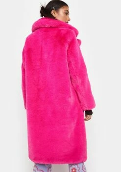 Noize Outerwear Savannah Faux Fur Coat