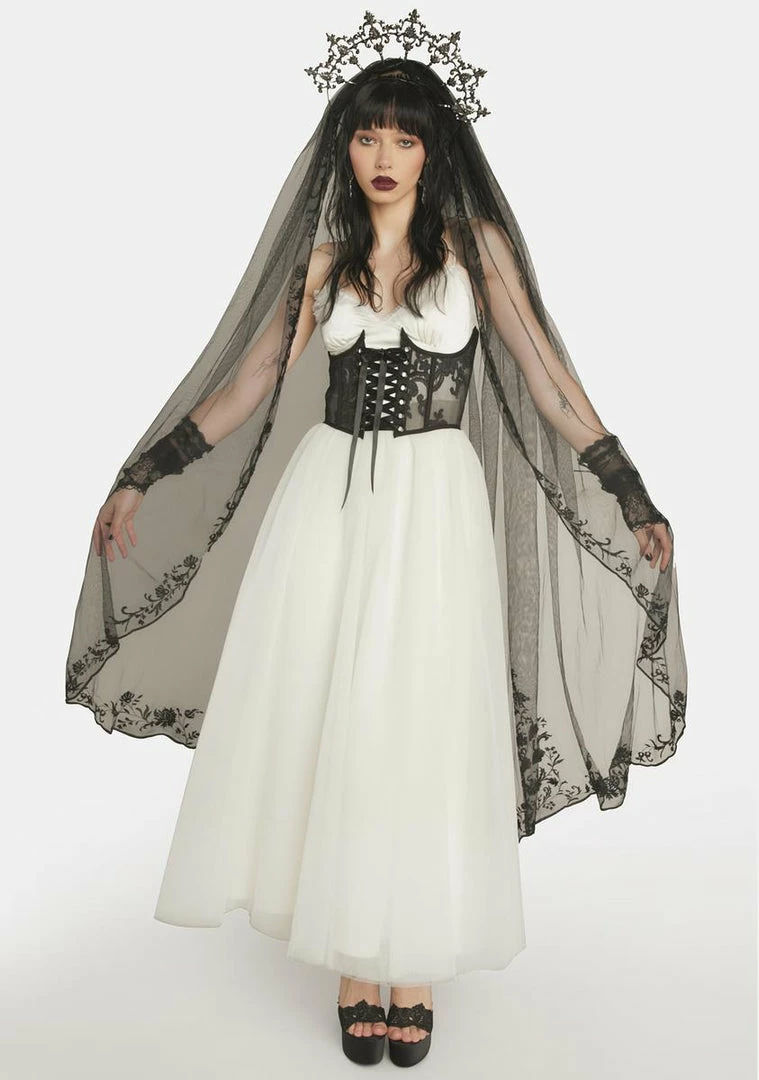 Best Sale β Unholy Headpieces Give Me Away Lace Veil π 5 Unholy Headpieces Give Me Away Lace Veil
