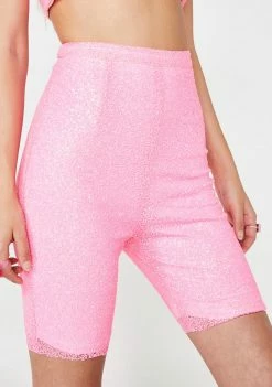 Elsie & Fred Pacific Palisades Glitter Cycling Shorts Bottoms