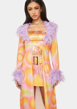 Elsie & Fred Knit Cardigans Albufeira Jersey Long Line Cardigan