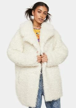 Noize Outerwear Jackie Faux Fur Coat