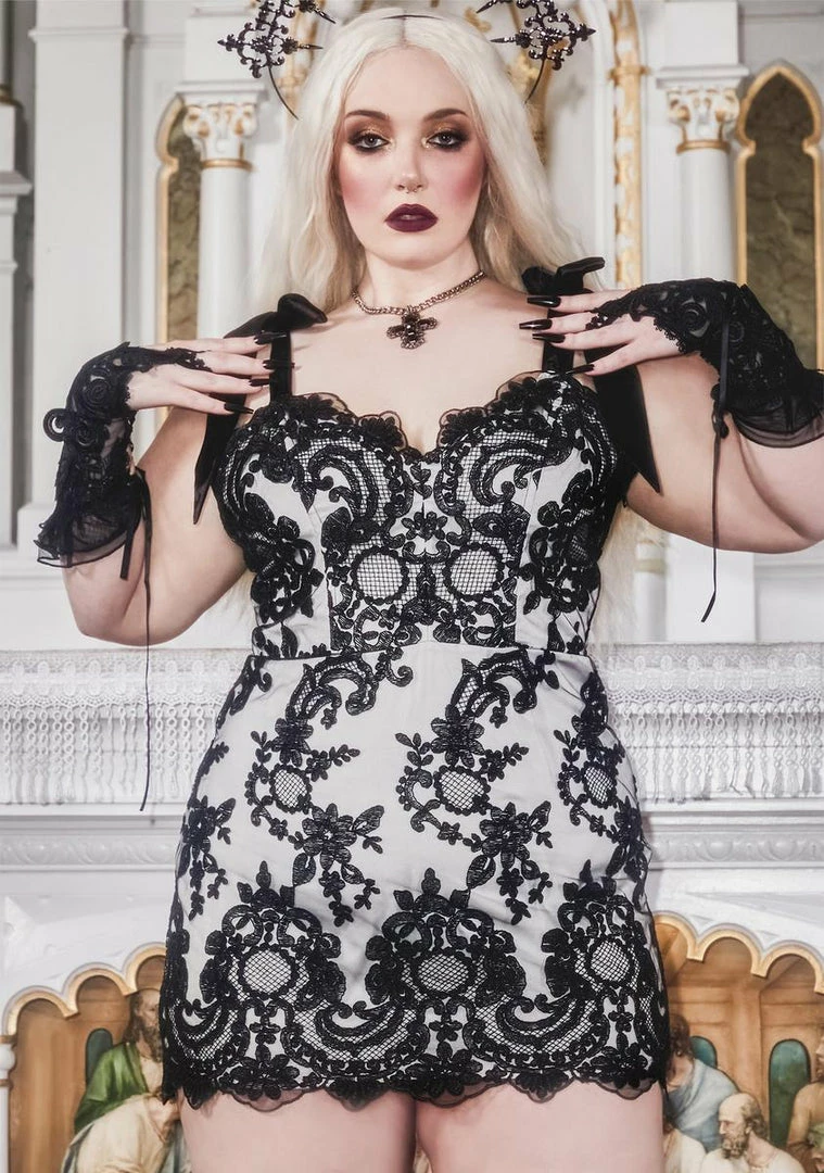 Buy โ Unholy Plus Kindred Spirits Mini ๐ Dress ๐ 4 Unholy Plus Kindred Spirits Mini Dress