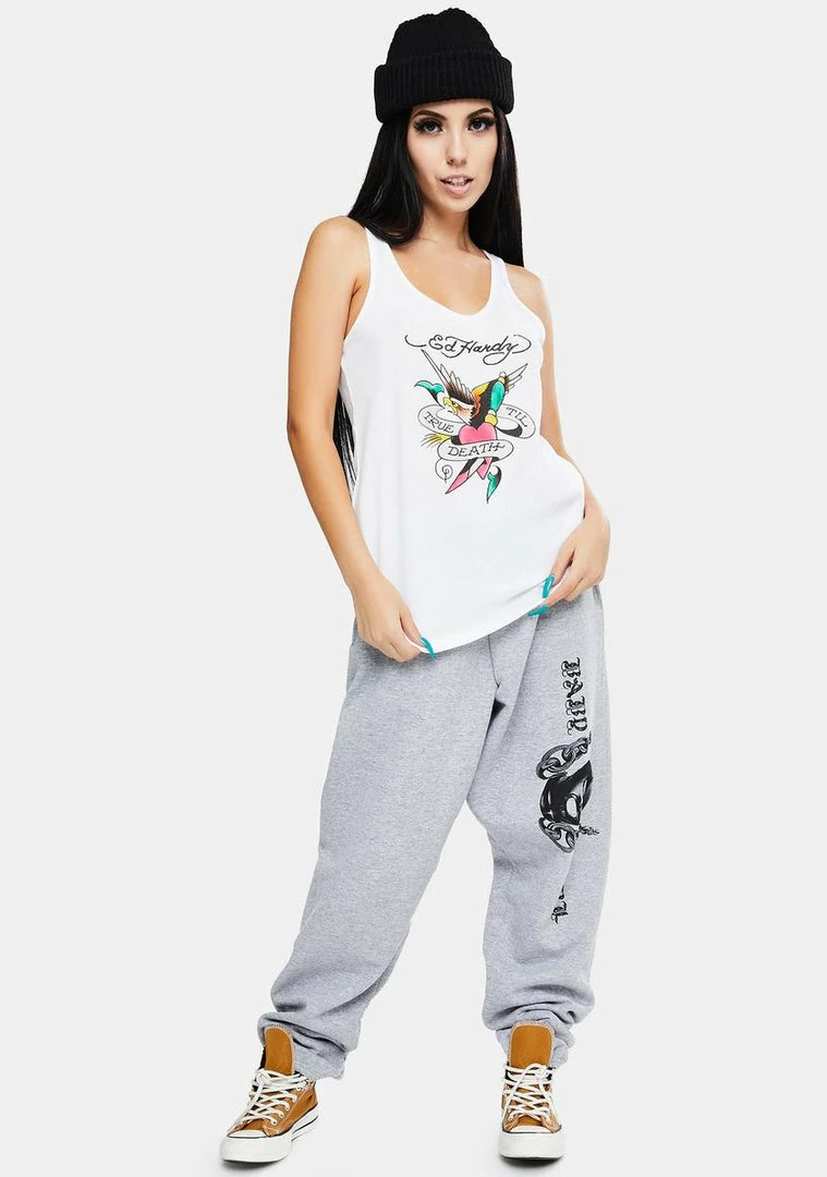 Cheapest ๐ Ed Hardy White Eagle Tank Top Tops ๐ 7 Ed Hardy White Eagle Tank Top Tops