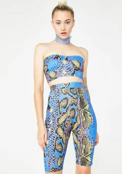 Elsie & Fred Disco Jaguar Snakeskin Co-Ords Jumpsuits & Rompers