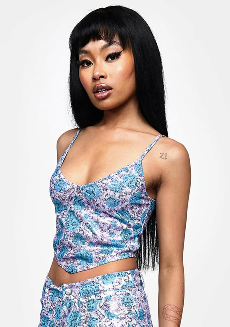 Budget โ Elsie & Fred Tops Wild Rose Handkerchief Crop Top ๐ 4 Elsie & Fred Tops Wild Rose Handkerchief Crop Top