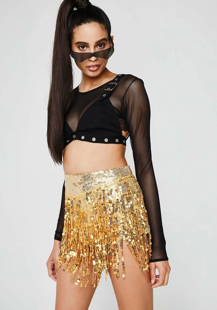 Budget βοΈ Elsie & Fred Gold La Bamba Hot Pants Bottoms π 5 Elsie & Fred Gold La Bamba Hot Pants Bottoms