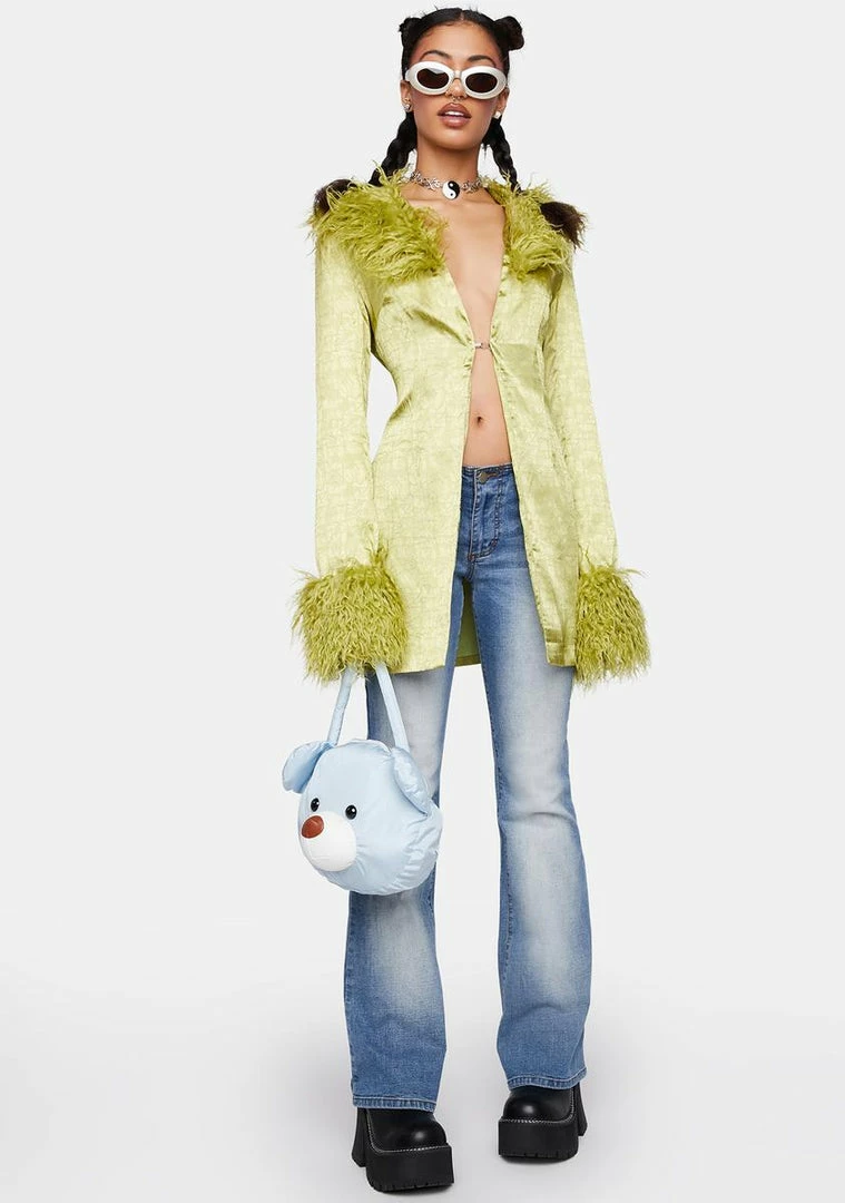 Best reviews of ๐ Elsie & Fred Marla Sateen Faux Fur Collar And Cuffs Jacket Faux Fur Jacket ๐ 4 Elsie & Fred Marla Sateen Faux Fur Collar And Cuffs Jacket Faux Fur Jacket