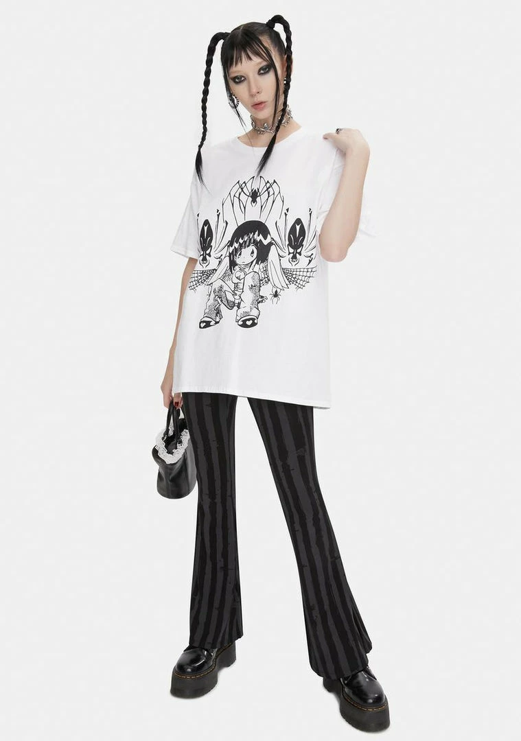 Cheap ๐ DAMAGE Tops X Yenta Yen Graphic Tee โจ 5 DAMAGE Tops X Yenta Yen Graphic Tee