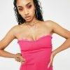Top 10 π Elsie & Fred Marissa Hot Pink Denim Bustier Tops β 1 Elsie & Fred Marissa Hot Pink Denim Bustier Tops