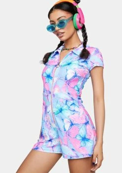 Elsie & Fred Metamorphosis Toweling Zip-Up Romper