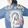 Discount π Elsie & Fred Outerwear City Of Gods Denim Jacket π 2 Elsie & Fred Outerwear City Of Gods Denim Jacket
