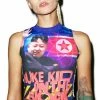 DAMAGE Nuke Kid On The Block Crop Top Tops