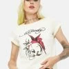 Best reviews of ๐ Ed Hardy Tops Ecru Mineral Tee ๐ 2 Ed Hardy Tops Ecru Mineral Tee
