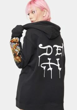 Buy ๐ฏ Ed Hardy Tops Embroidered Tigers Hoodie ๐ 9 Ed Hardy Tops Embroidered Tigers Hoodie