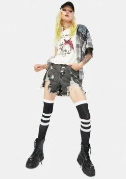 Ed Hardy Tops Ecru Mineral Tee