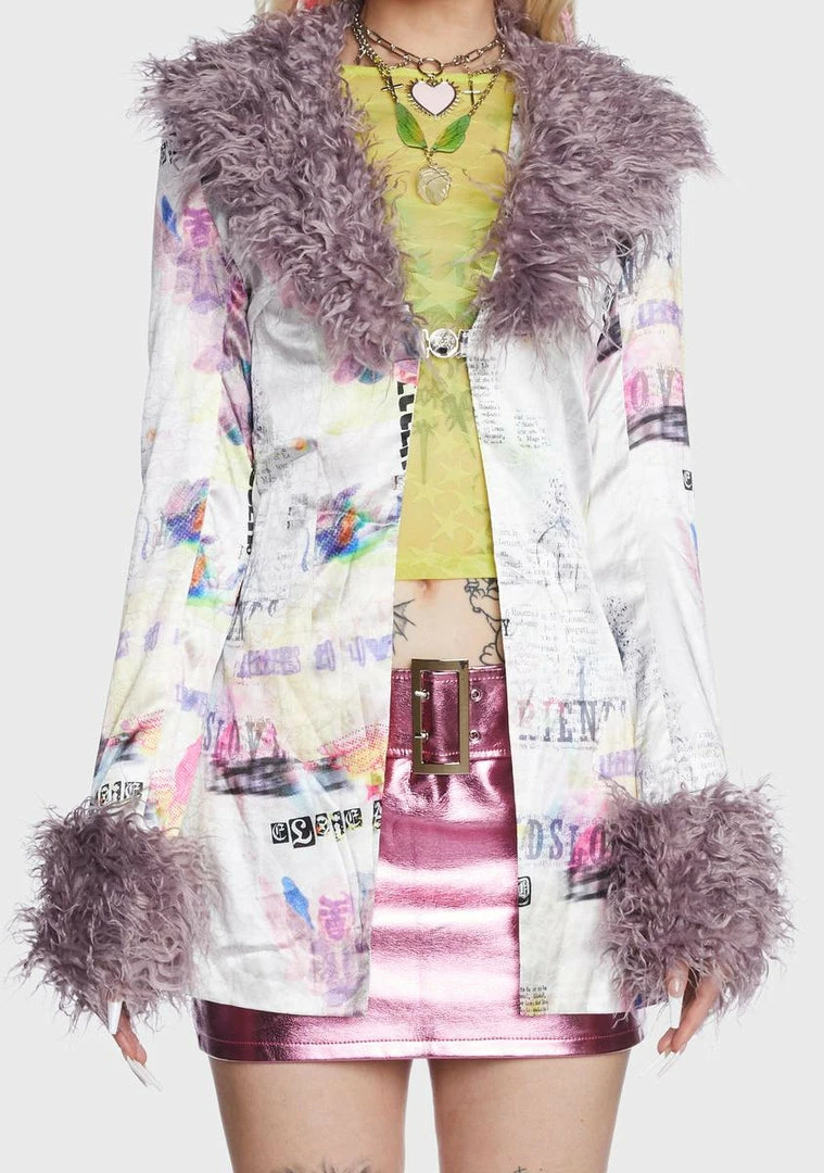 Wholesale 🥰 Elsie & Fred Renaissance Cherub Satin Marla Jacket 👍 4 Elsie & Fred Renaissance Cherub Satin Marla Jacket