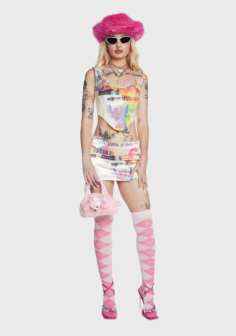 Top 10 โจ Elsie & Fred Renaissance Cherub Satin Pelmet Mini ๐ Skirt ๐ 5 Elsie & Fred Renaissance Cherub Satin Pelmet Mini Skirt